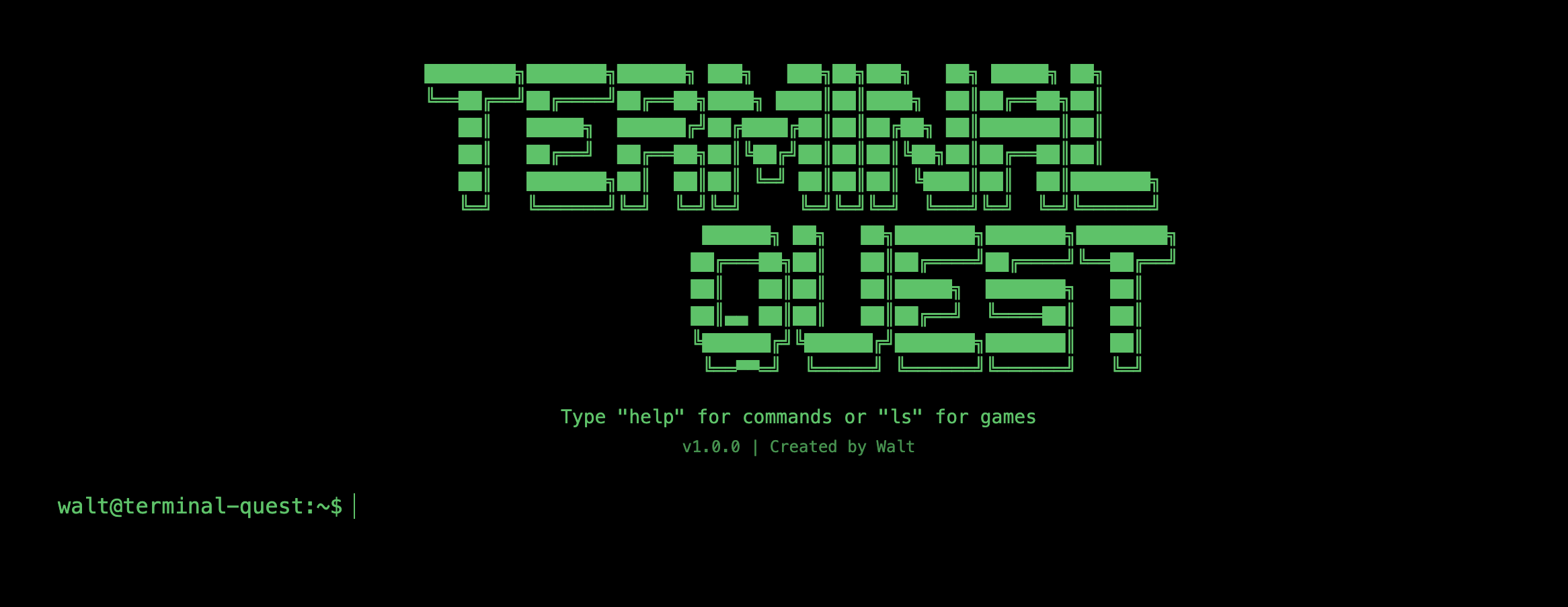 Terminal Quest